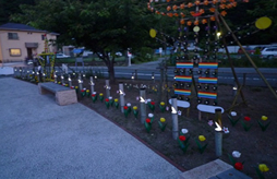 J ペリー上陸公園 手作りあんどん